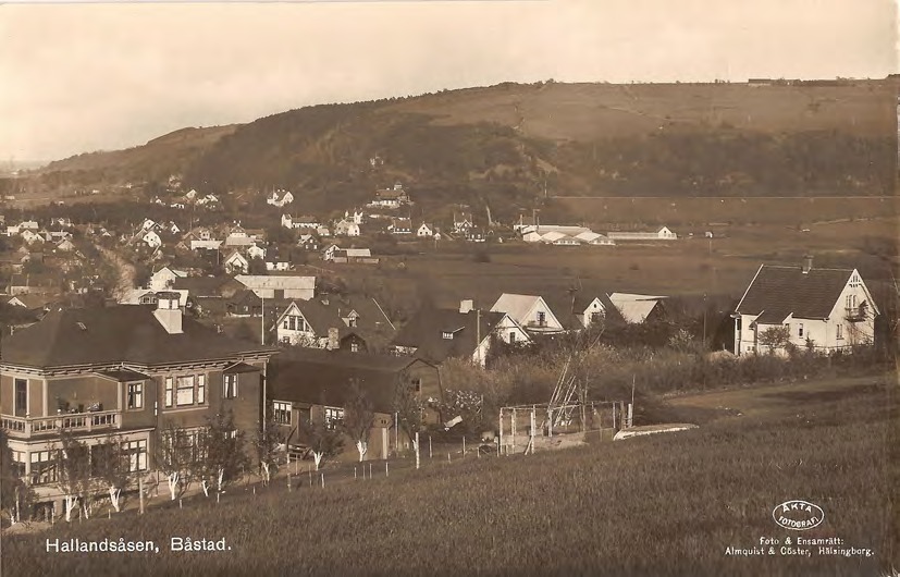 Framsida av Hallandsåsen, Båstad.