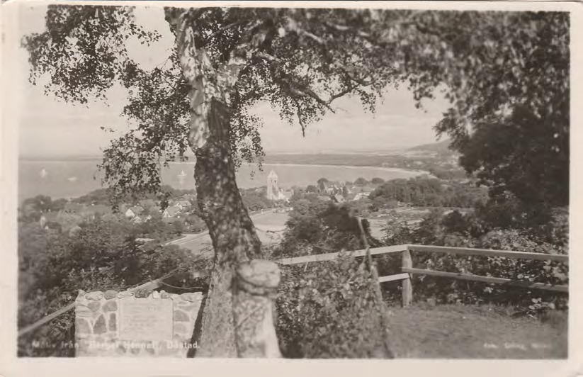 Framsida av Motiv från "Berget Hennet", Båstad.
