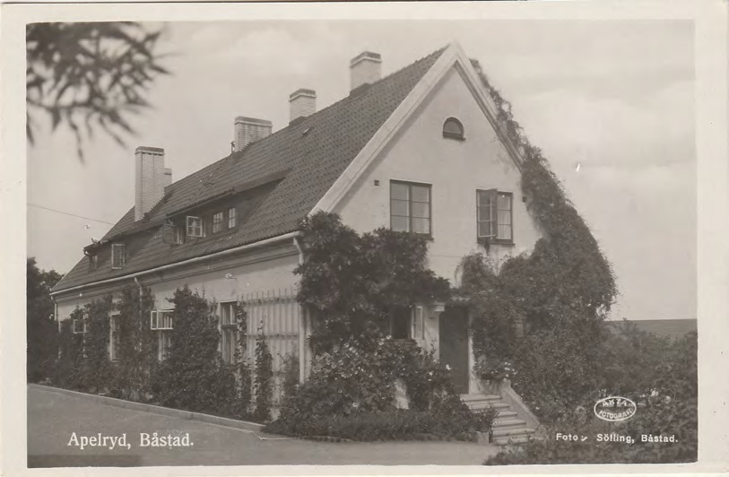 Framsida av Apelryd, Båstad.