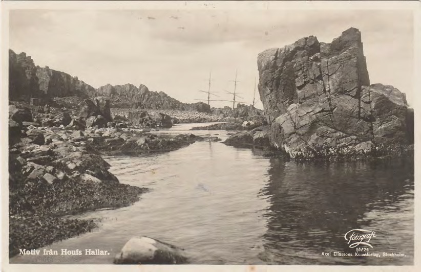 Framsida av Motiv från Houfs Hallar.
