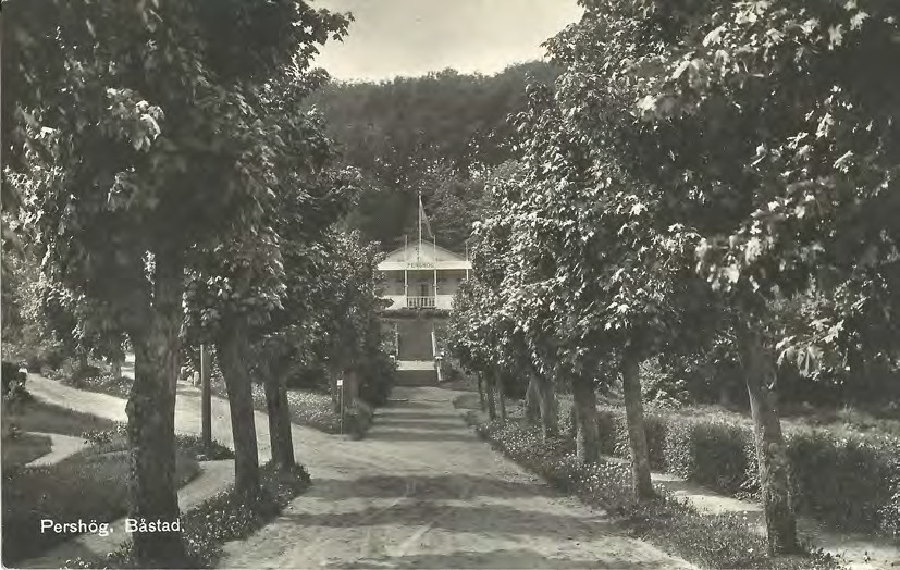 Framsida av Pershög. Båstad.