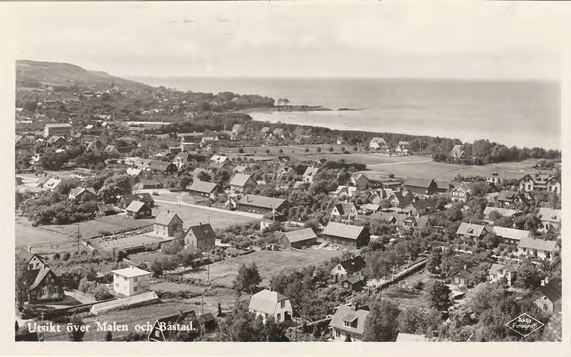 Framsida av Utsikt över Malen och Båstad.