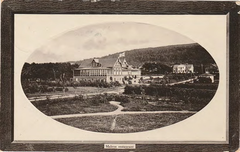 Framsida av Malens restaurant