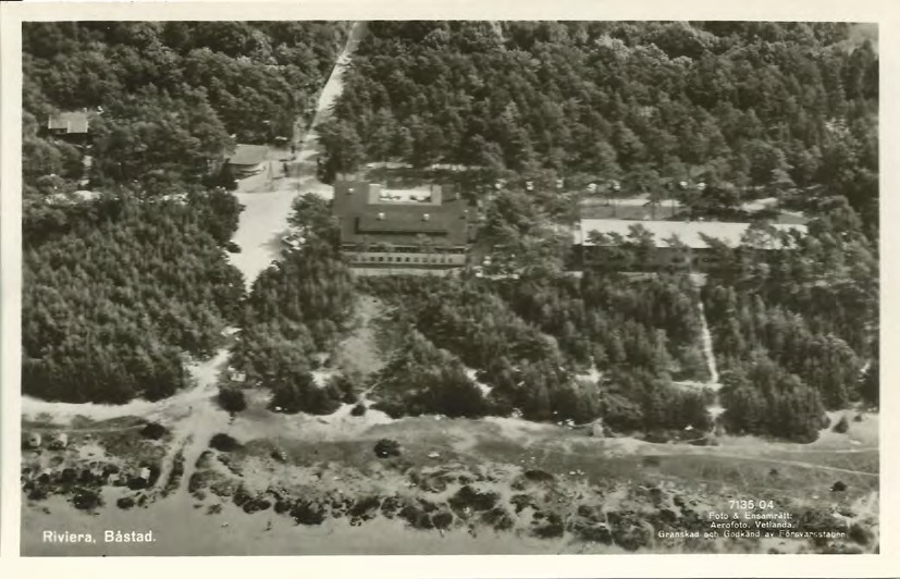 Framsida av Riviera, Båstad.