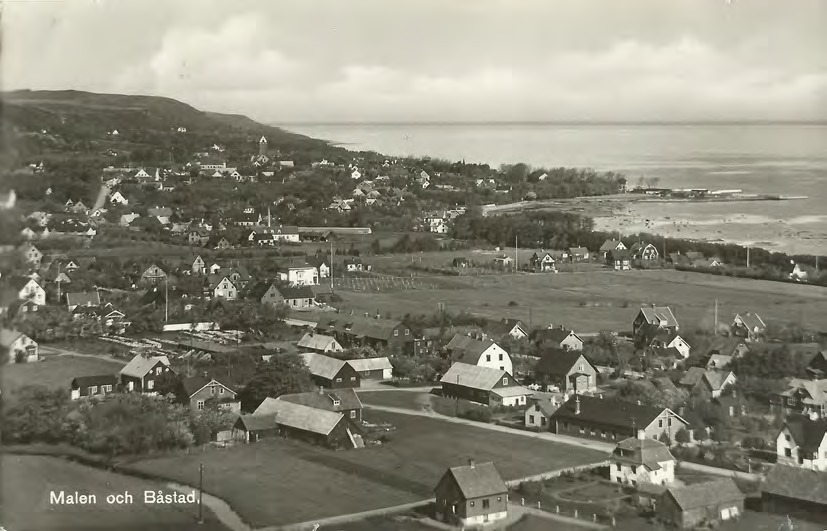 Framsida av Malen och Båstad.