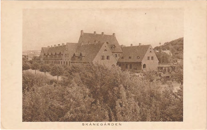 Framsida av SKÅNEGÅRDEN