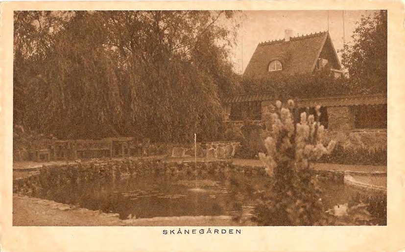 Framsida av SKÅNEGÅRDEN