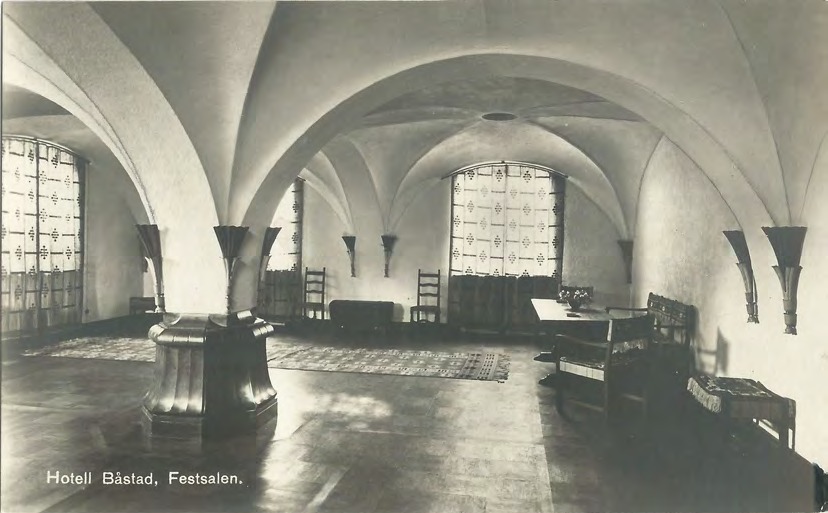 Framsida av Hotell Båstad, Festsalen.