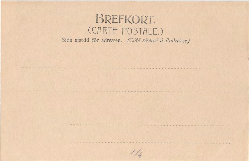 Baksida av Karsefors. Båstad den…………….190