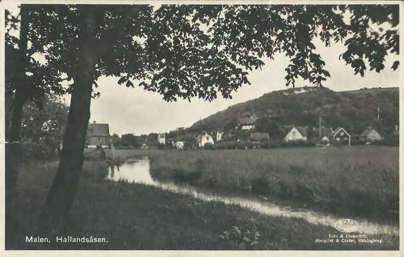 Framsida av Malen. Hallandsåsen.