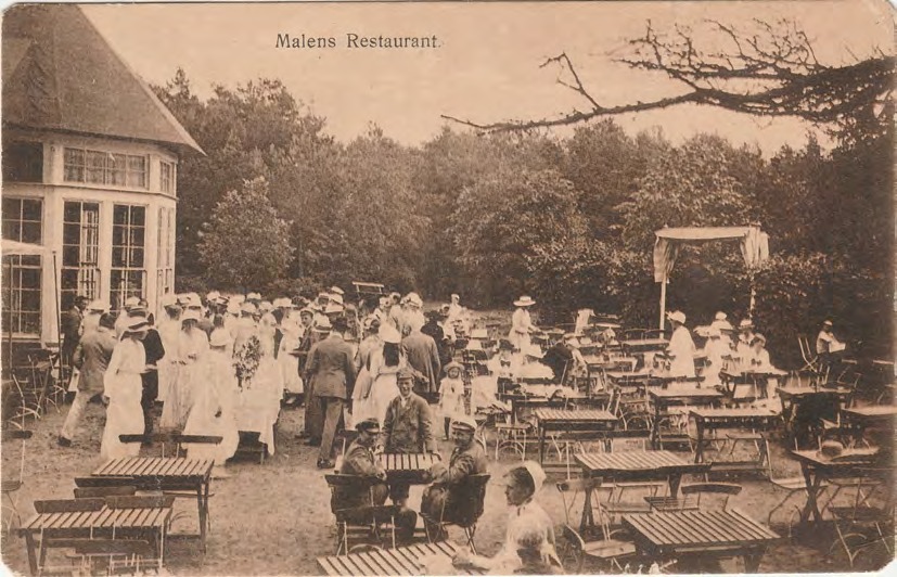 Framsida av Malens Restaurant