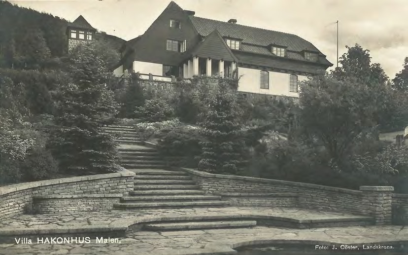Framsida av Villa HAKONHUS Malen.