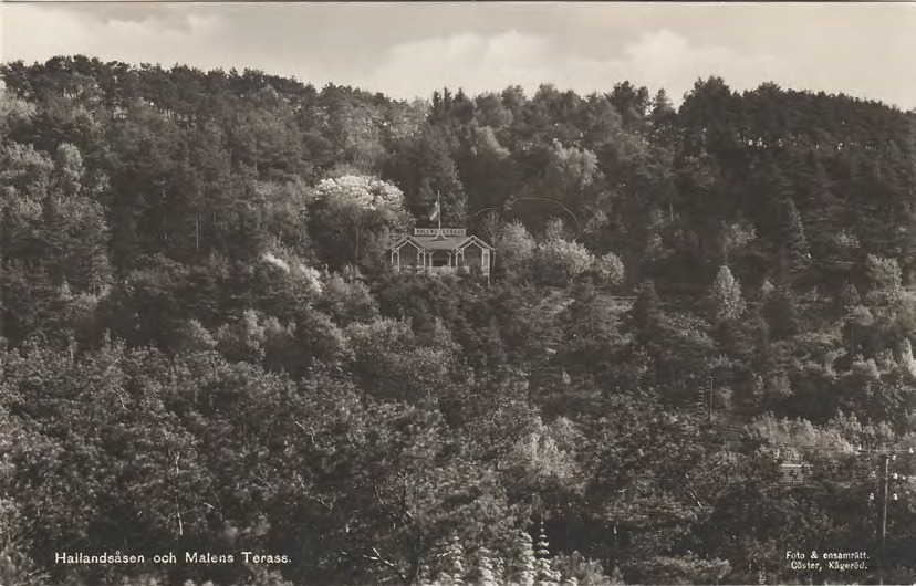 Framsida av Hallandsåsen och Malens Terass.