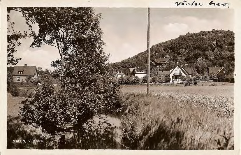 Framsida av MALEN. Villaparti.