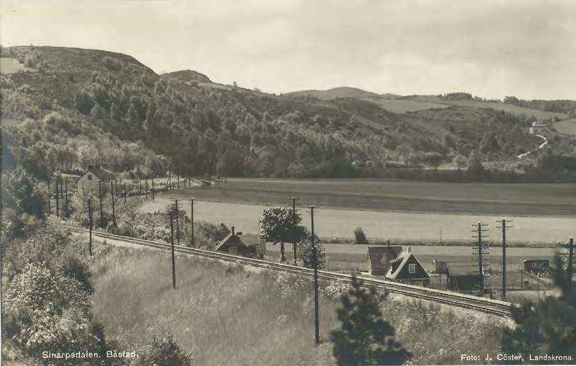Framsida av Sinarpsdalen. Båstad.