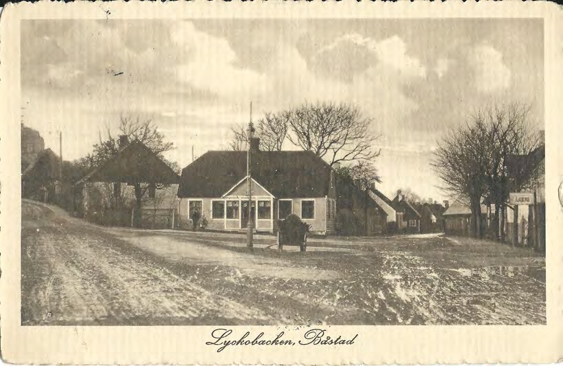 Framsida av Lyckebacken, Båstad