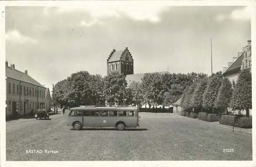 Framsida av BÅSTAD Kyrkan