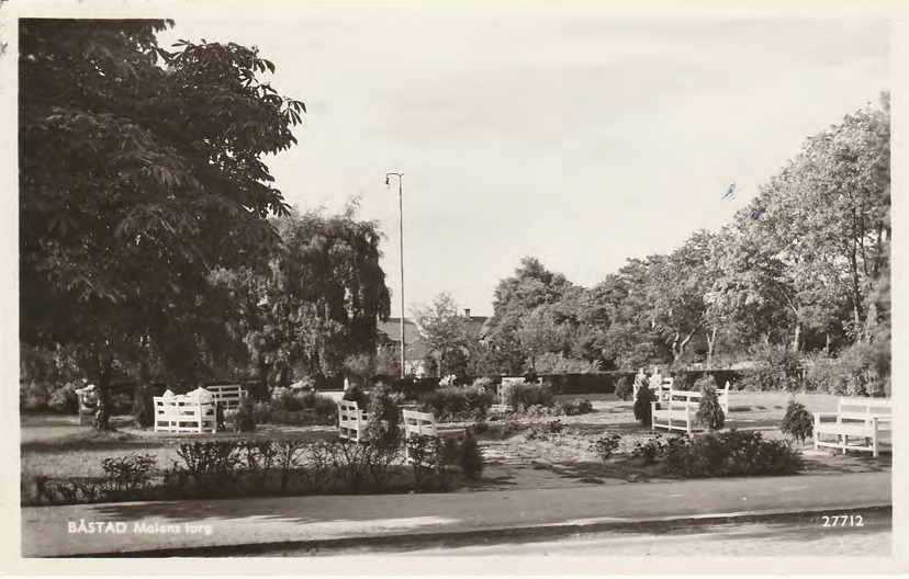 Framsida av BÅSTAD Malens torg