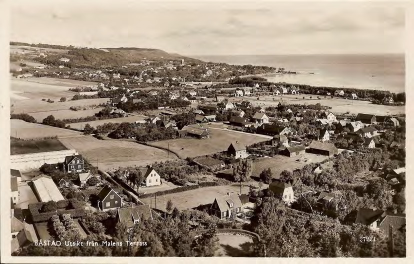 Framsida av BÅSTAD Utsikt från Malens Terrass