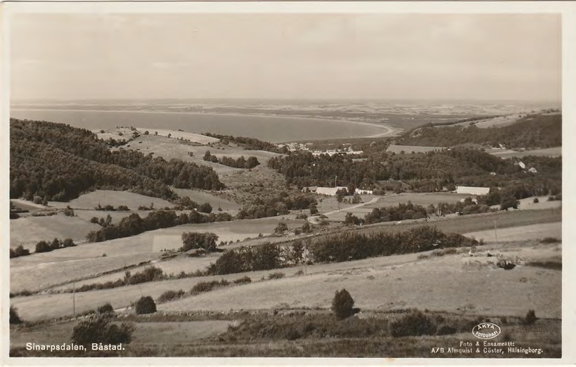 Framsida av Sinarpsdalen, Båstad.