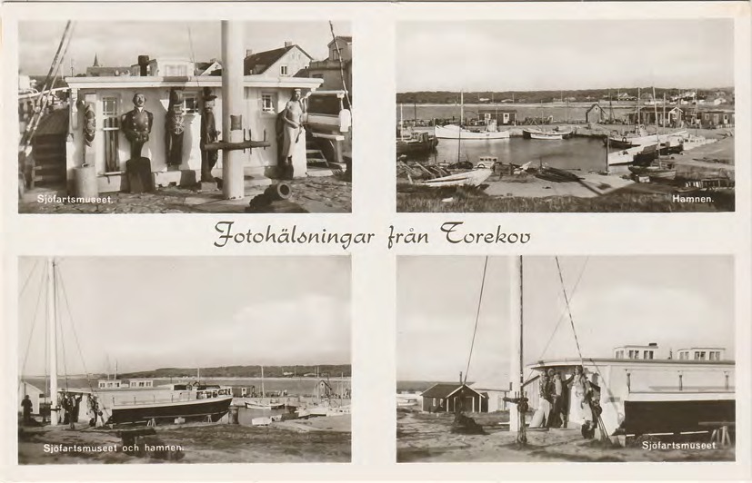Framsida av Fotohälsningar från Torekov