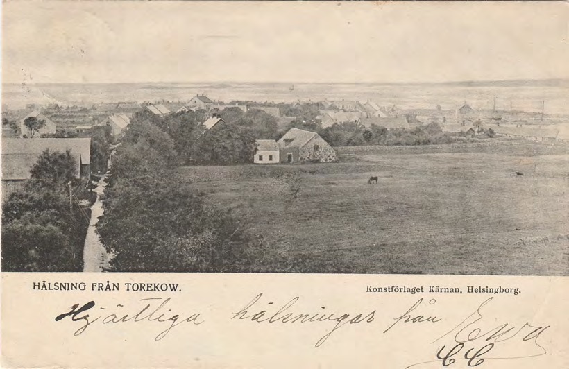 Framsida av HÄLSNING FRÅN TOREKOW.