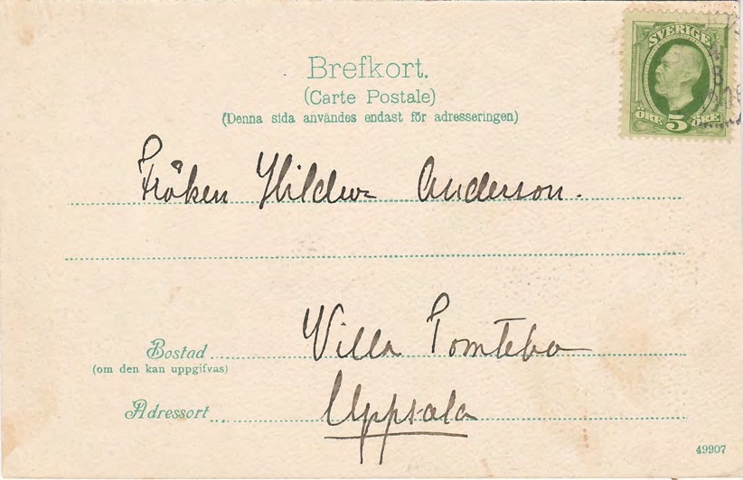 Baksida av Torekow