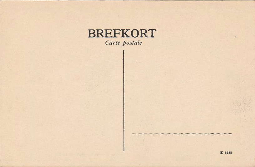 Baksida av Jernvägsparti vid Båstad.