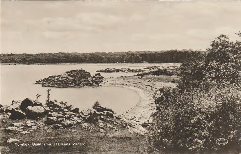 Framsida av Torekov. Sandhamn. Hallands Väderö.