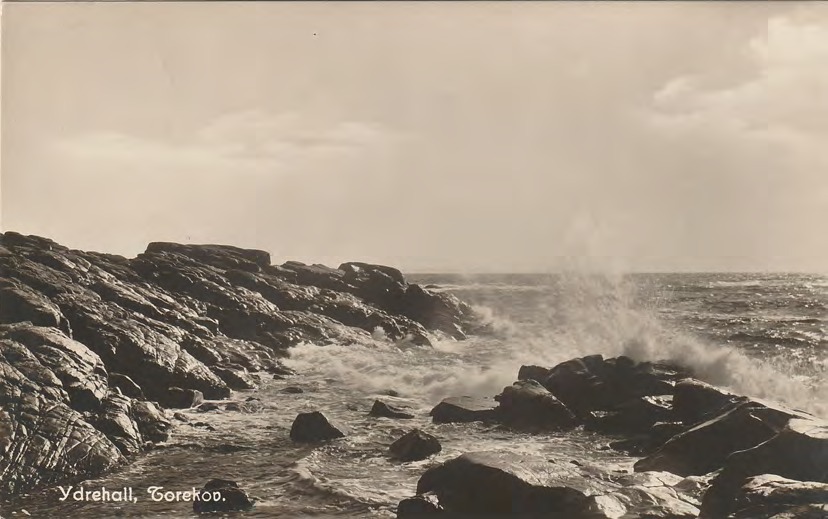 Framsida av Ydrehall, Torekov.