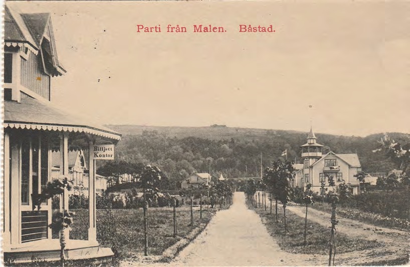 Framsida av Parti från Malen. Båstad.