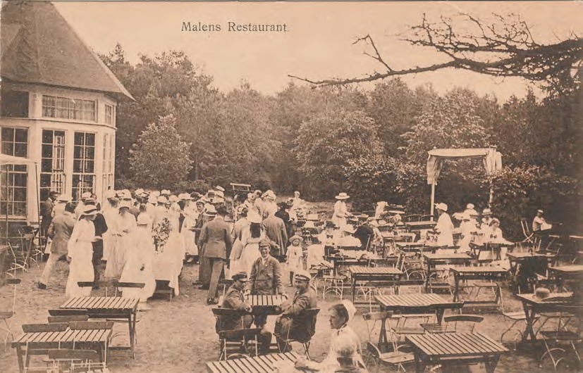 Framsida av Malens Restaurant