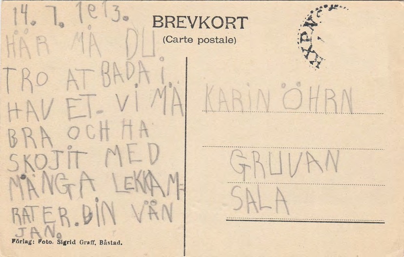 Baksida av Parti från Malen.