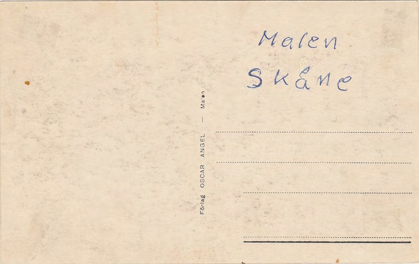 Baksida av Malen. Utsikt från åsen.