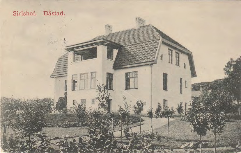 Framsida av Sirishof. Båstad.