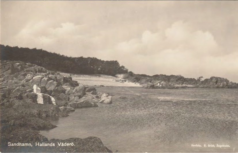 Framsida av Sandhamn, Hallands Väderö.
