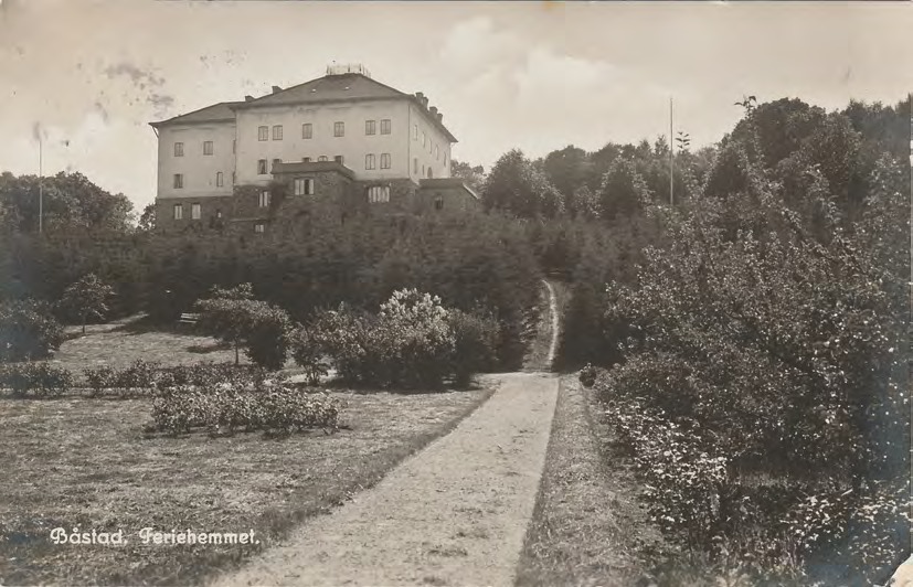 Framsida av Båstad, Feriehemmet.