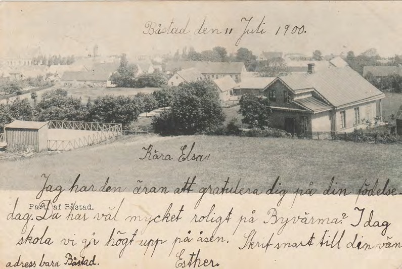 Framsida av Parti af Båstad.