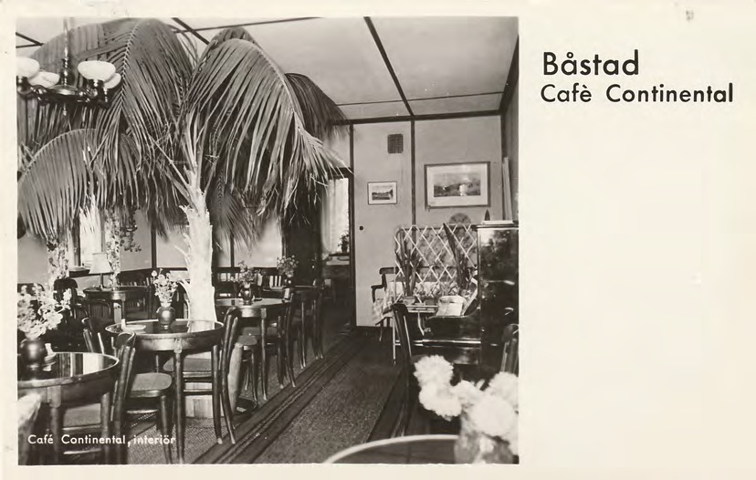 Framsida av Båstad Café Continental