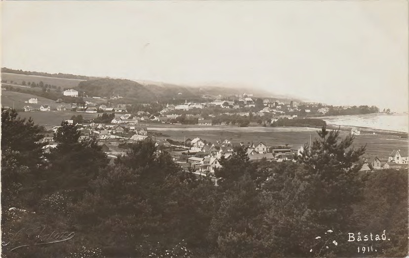 Framsida av Båstad. 1911.