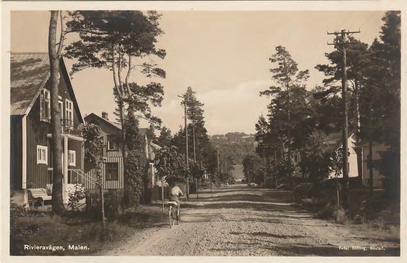 Framsida av Rivieravägen, Malen.