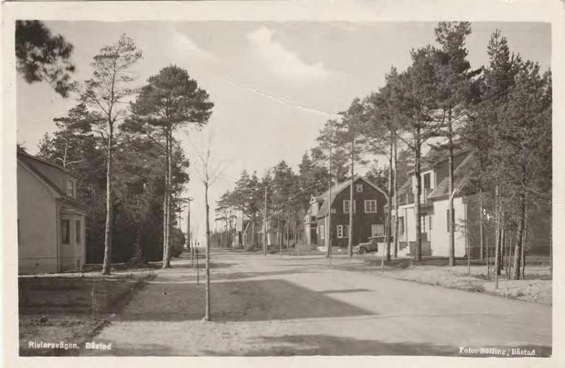 Framsida av Rivieravägen, Båstad.