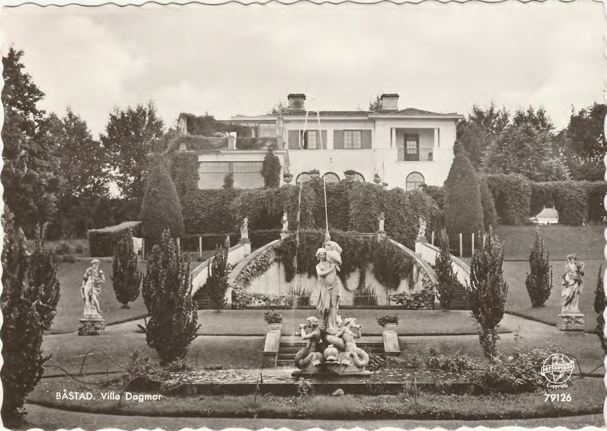 Framsida av BÅSTAD. Villa Dagmar