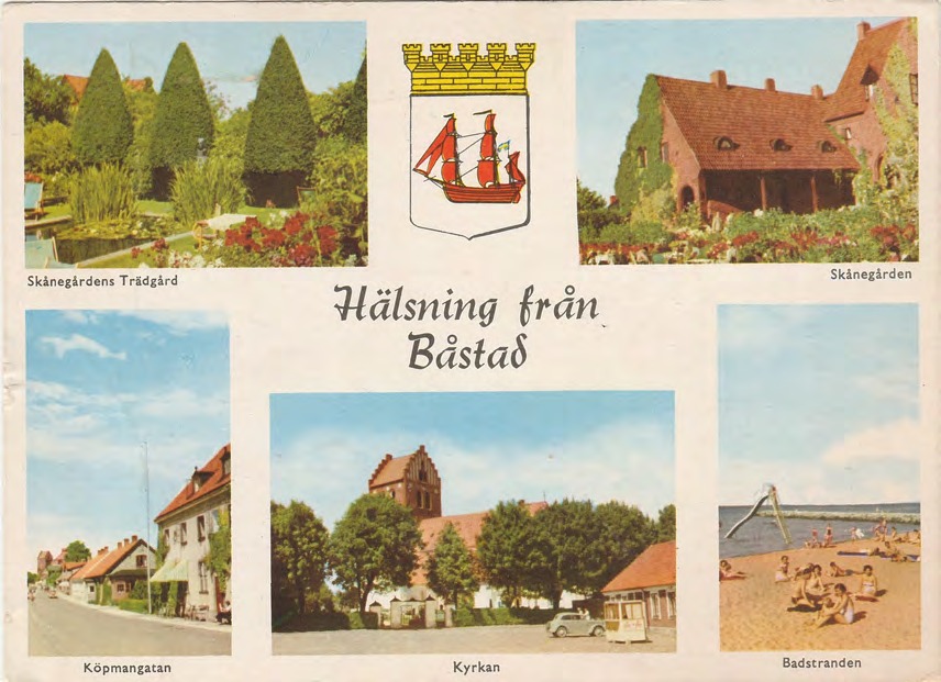 Framsida av Hälsning från Båstad