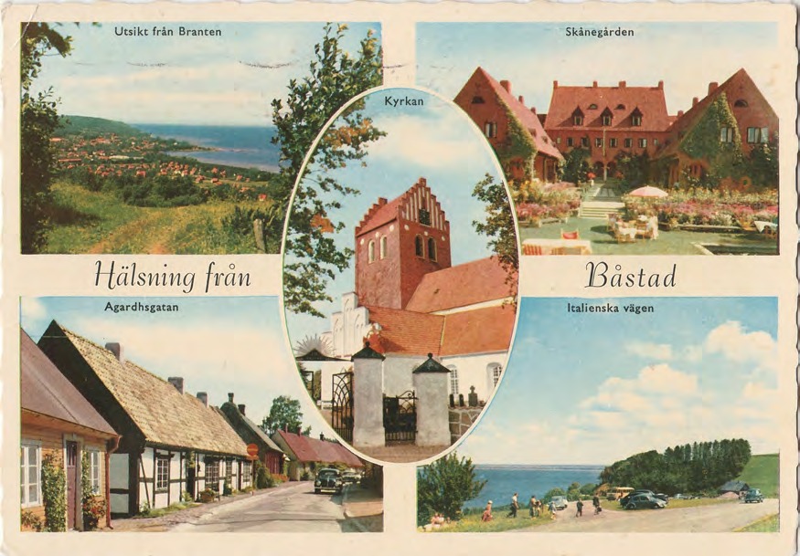 Framsida av Hälsning från Båstad