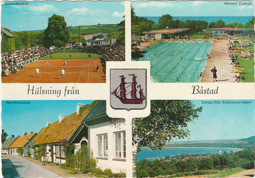 Framsida av Hälsning från Båstad / Båstad.