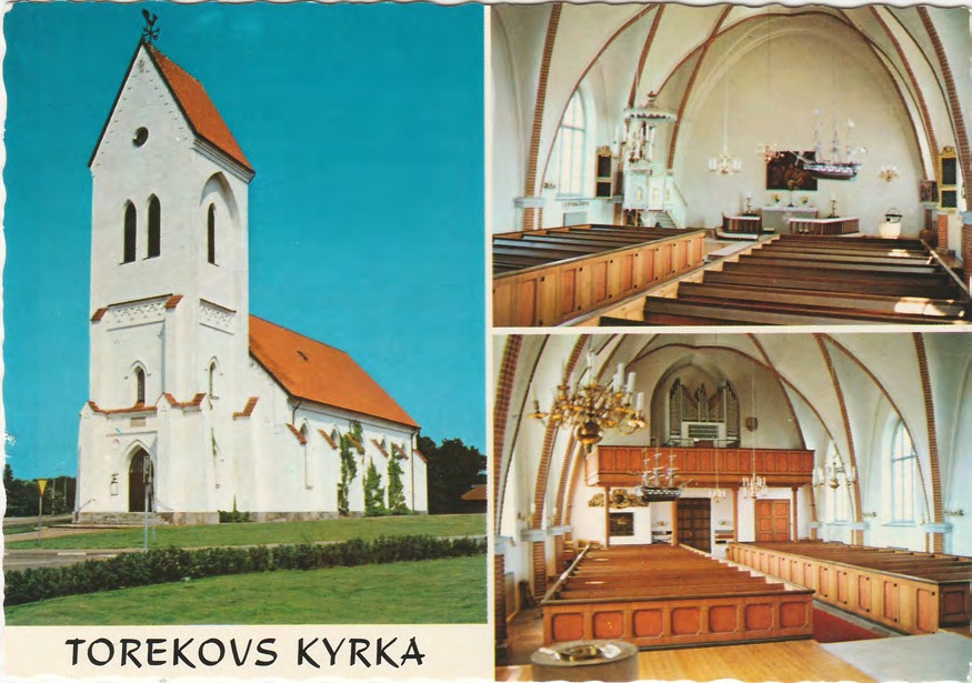 Framsida av TOREKOVS KYRKA / Torekovs kyrka