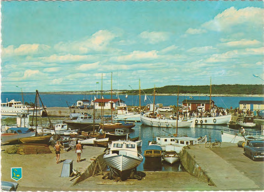 Framsida av Torekov. Hamnen