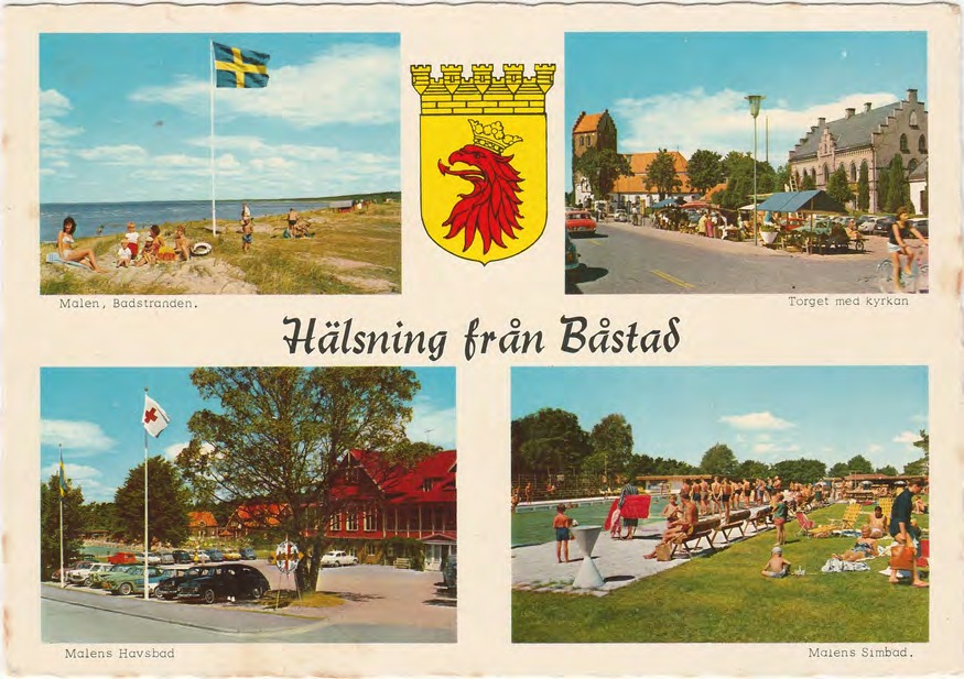 Framsida av Hälsning från Båstad