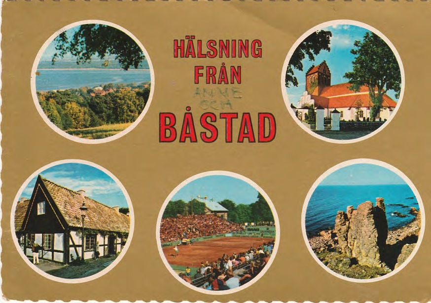 Framsida av HÄLSNING FRÅN BÅSTAD / Båstad